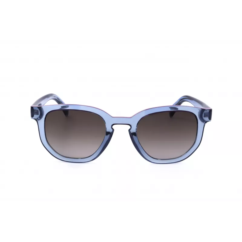 LEVI'S LV-1022-S-PJP Unisex Rectangular Sunglasses - Havana Acetate Frame, Green Polarized Lenses, 51mm