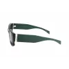 LEVI'S LV-1033-S-1ED Unisex Rectangular Sunglasses - Black Frame Grey Lens 53mm