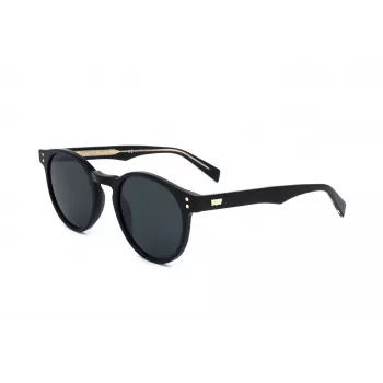 LEVI'S LV-5005-S-807 Men's Sunglasses Black Frame Grey Lens 50mm