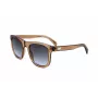 LEVI'S LV1023S09GB Unisex Sunglasses - Matte Black Frame, Grey Lens, 53mm