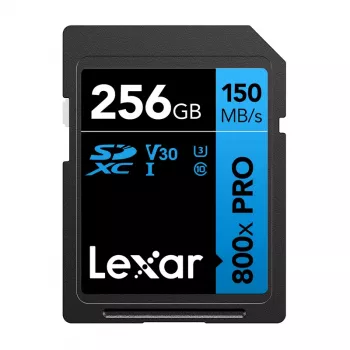 Lexar Professional 800x Pro SDXC 256GB Memory Card