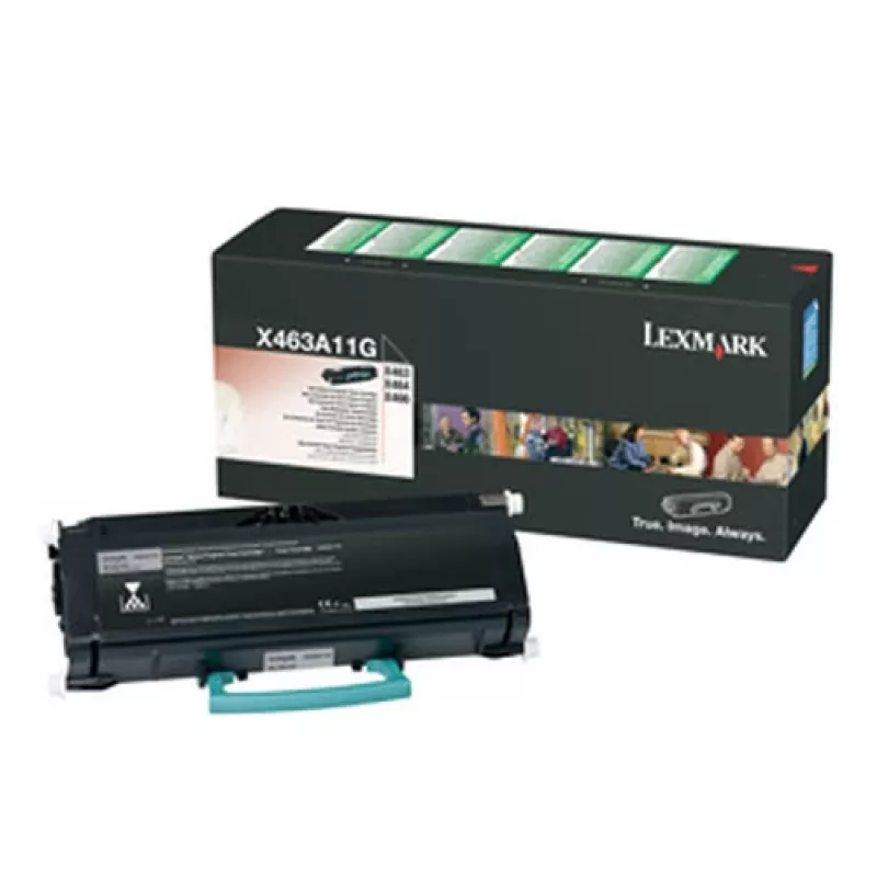 Lexmark Black Original Toner Cartridge LCCP, LRP