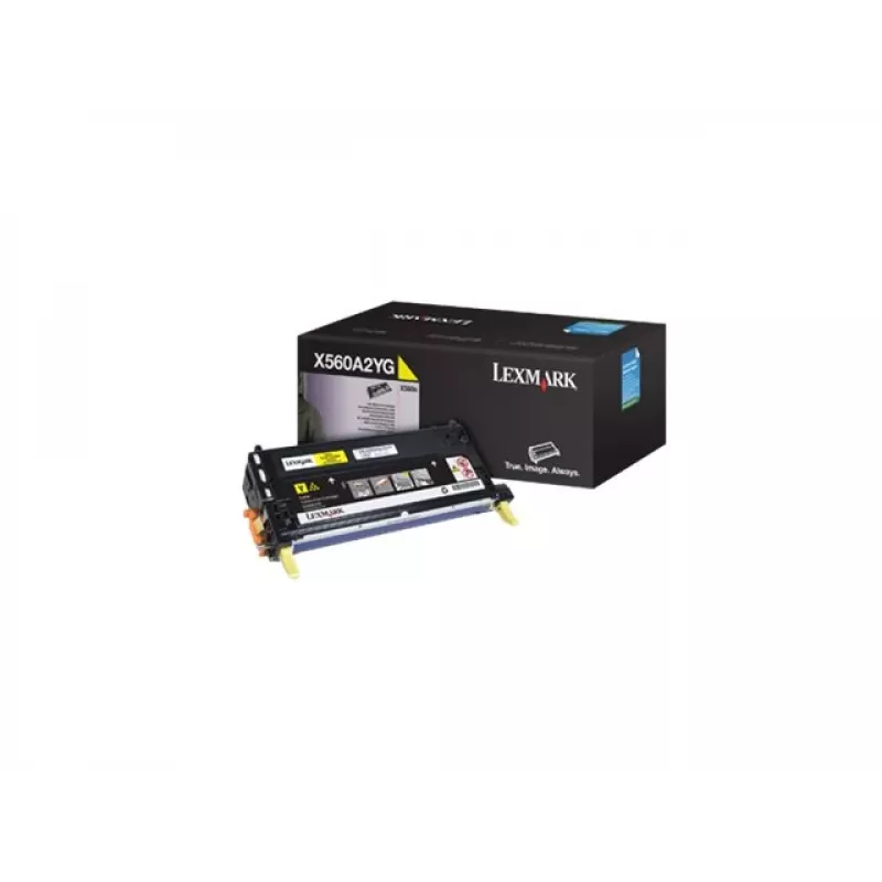 Lexmark Yellow Original Toner Cartridge for Lexmark X560dn