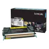 Lexmark Yellow Original Toner Cartridge LCCP, LRP