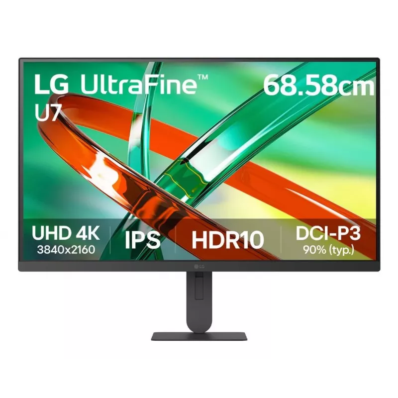 LG 27U710B-B UltraFine 27 inch 4K UHD IPS Monitor, 3840x2160, HDR10, AMD FreeSync, 60Hz