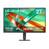 LG 27U710B-B UltraFine 27 inch 4K UHD IPS Monitor, 3840x2160, HDR10, AMD FreeSync, 60Hz
