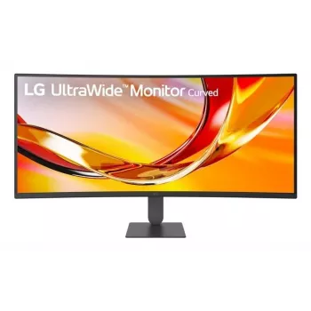 LG 34U620B-B 34 inch UltraWide WQHD VA Curved Gaming Monitor, 3440x1440, 144Hz, 5ms, HDR10, FreeSync Premium, 2x HDMI, DisplayPort, Black