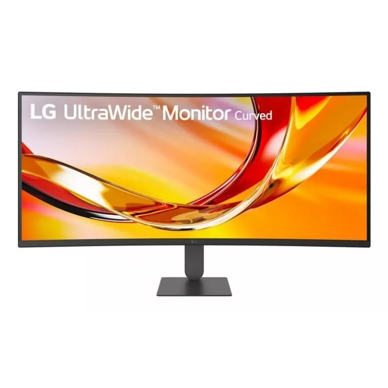 LG 34U620B-B 34 inch UltraWide WQHD VA Curved Gaming Monitor, 3440x1440, 144Hz, 5ms, HDR10, FreeSync Premium, 2x HDMI, DisplayPort, Black