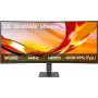 LG 34U620B-B 34 inch UltraWide WQHD VA Curved Gaming Monitor, 3440x1440, 144Hz, 5ms, HDR10, FreeSync Premium, 2x HDMI, DisplayPort, Black