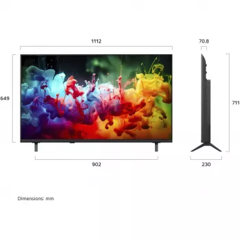LG 50QNED7EB3C 50-inch QNED 4K Smart TV with α5 Gen5 AI Processor and webOS