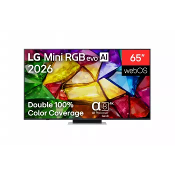 LG 65MRGB87B3B 65 inch (164 cm) 4K QNED Mini RGB evo Smart TV