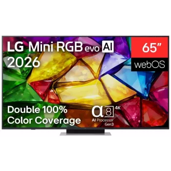 LG 65MRGB87B3B 65 inch (164 cm) 4K QNED Mini RGB evo Smart TV