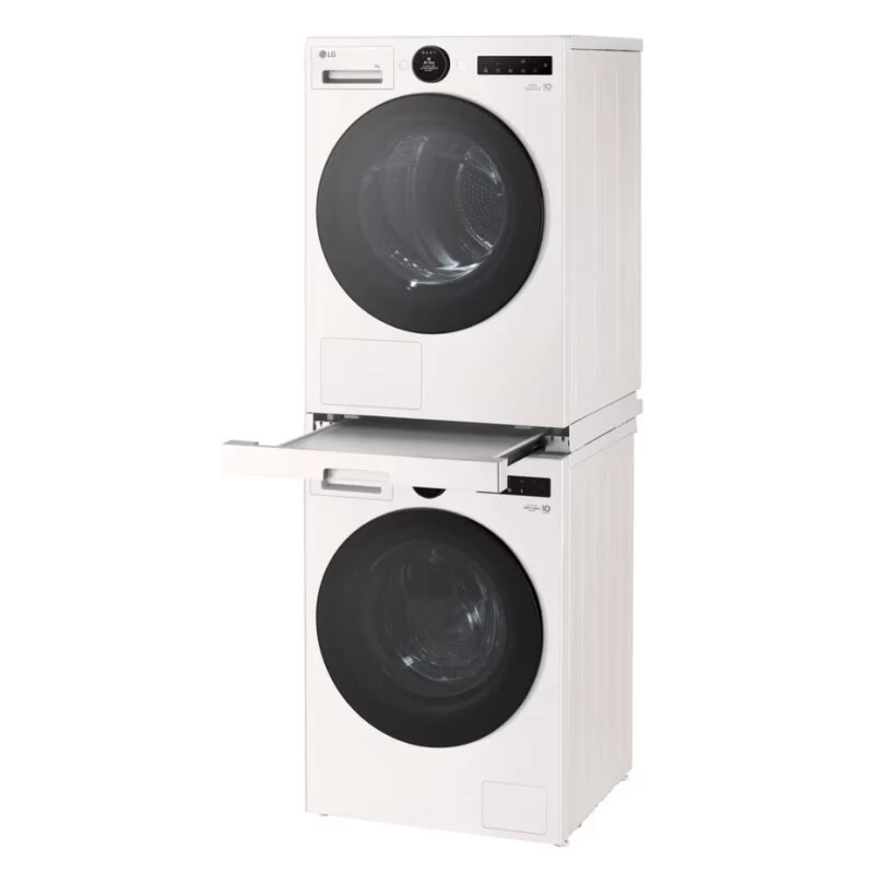 LG DK2W.AGWQKEU Pull-out Shelf for Washing Machine and Tumble Dryer, White