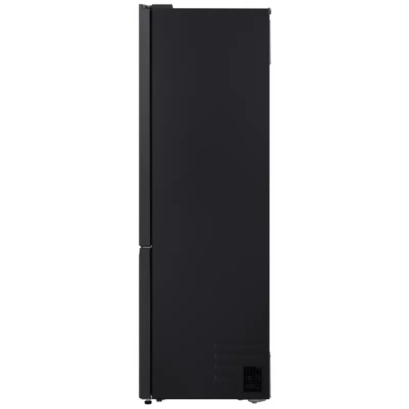 LG GBBS726BEV Freestanding Fridge-Freezer with Total No Frost, 384 L, Matte Black, Energy Class C, Inverter Linear Compressor, Wi-Fi