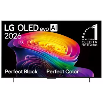 LG OLED42C61LA 42 Inch (106 cm) 4K OLED evo Smart TV with α9 AI Processor 4K Gen6, webOS 23, 120Hz, Dolby Vision & Atmos, 4 HDMI 2.1, 40W 2.2ch Audio, G-Sync/FreeSync, 2023 Model