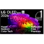 LG OLED65B68LA 65-Inch 4K UHD Smart OLED TV with HDR10, Dolby Vision, webOS, 120Hz, 40W Audio, Magic Remote OLED65B68LA.AEUD