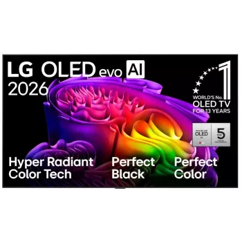 LG OLED83G61LW 83 inch OLED evo 4K Smart TV (webOS 23, α9 AI Processor Gen6, Dolby Vision/Atmos, 120Hz, G6 Gallery Design)