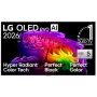LG OLED83G61LW 83 inch OLED evo 4K Smart TV (webOS 23, α9 AI Processor Gen6, Dolby Vision/Atmos, 120Hz, G6 Gallery Design)