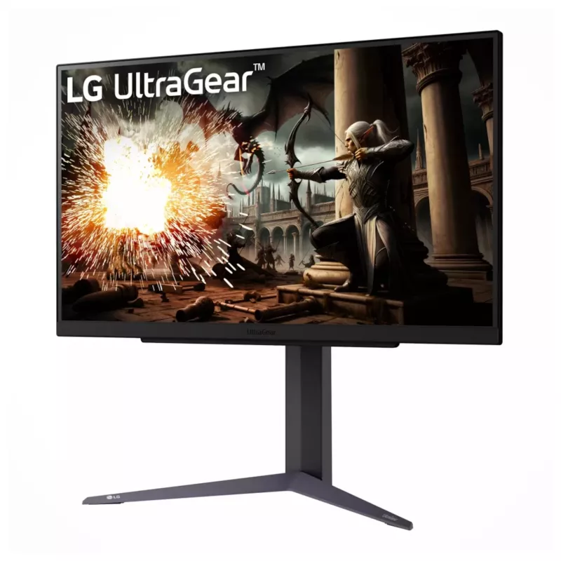LG UltraGear 27GS75Q-B 27 inch QHD IPS Gaming Monitor 180Hz Overclock 1ms HDR10 FreeSync Premium