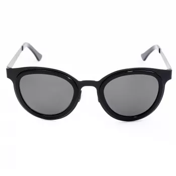 LGR FELI-BLACK01 Unisex Sunglasses - Black Frame, Dark Grey Lens, 47/24/145 mm