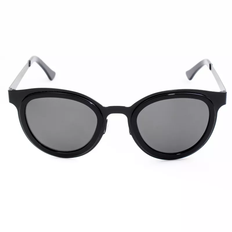 LGR FELI-BLACK01 Unisex Sunglasses - Black Frame, Dark Grey Lens, 47/24/145 mm