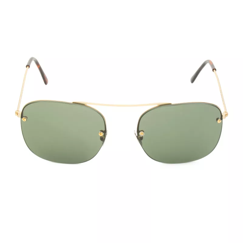 LGR Maasai Gold 02 Sunglasses - Handcrafted Italian Acetate, UV400 Protection, 54mm Lens