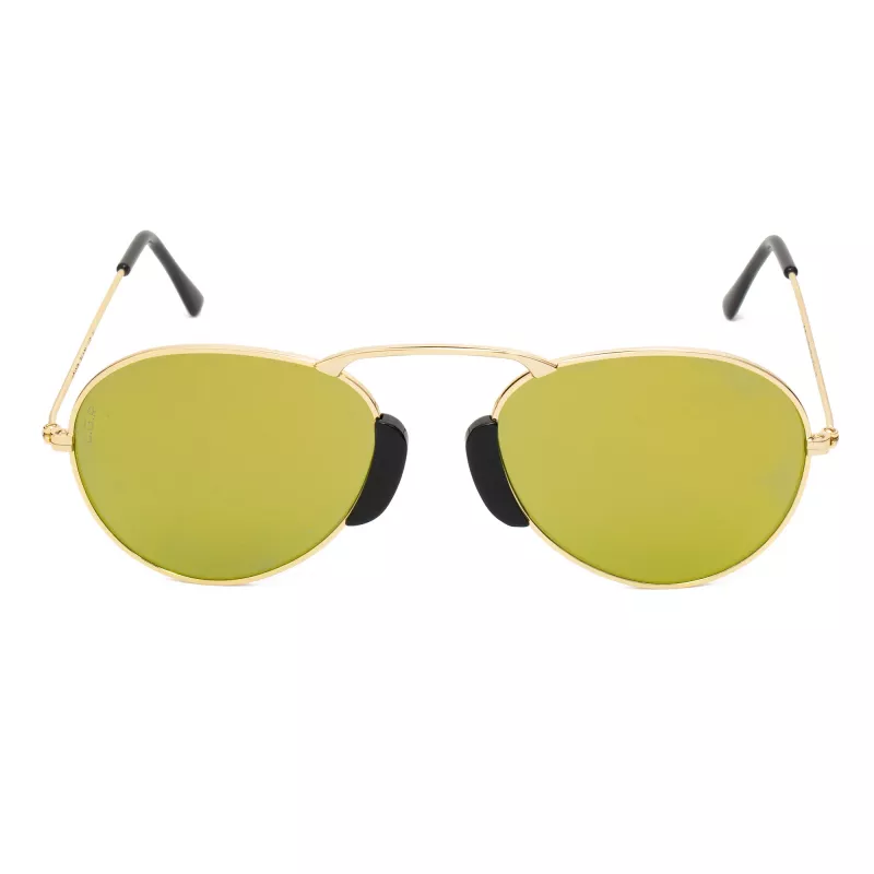 LGR Unisex Agadir Sunglasses Gold 54/20/145 mm