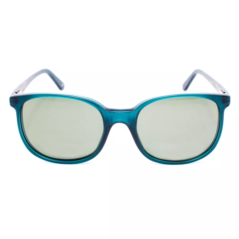 LGR Woman Spring Green 37 Sunglasses - Rectangular Acetate Frame UV400