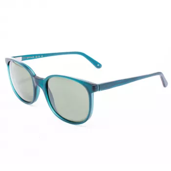 LGR Woman Spring Green 37 Sunglasses - Rectangular Acetate Frame UV400