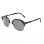 LGR Women's Zanzibar Sunglasses - Black Frame, Grey Lens, 50/12/135 mm