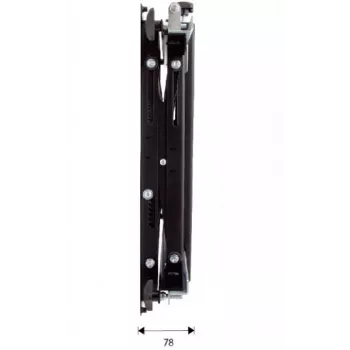 LH-GROUP OY LHINOUT Pop-Out Video Wall Mount for 46-55 inch Screens up to 50 kg (VESA 200x200 to 600x400), Black