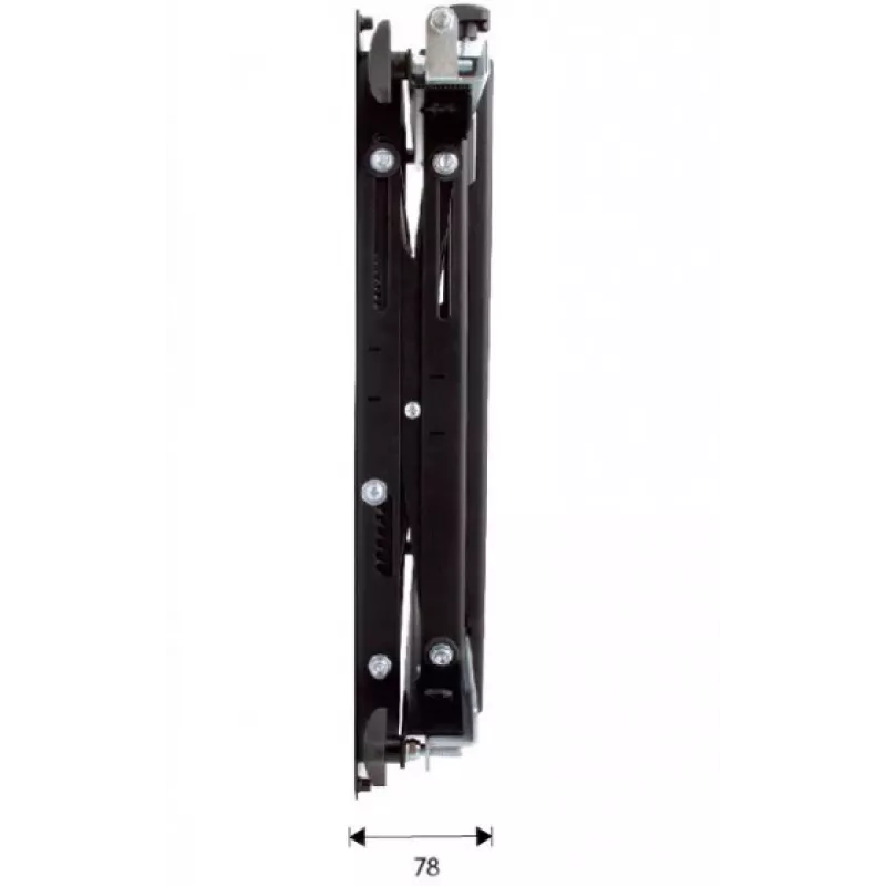 LH-GROUP OY LHINOUT Pop-Out Video Wall Mount for 46-55 inch Screens up to 50 kg (VESA 200x200 to 600x400), Black