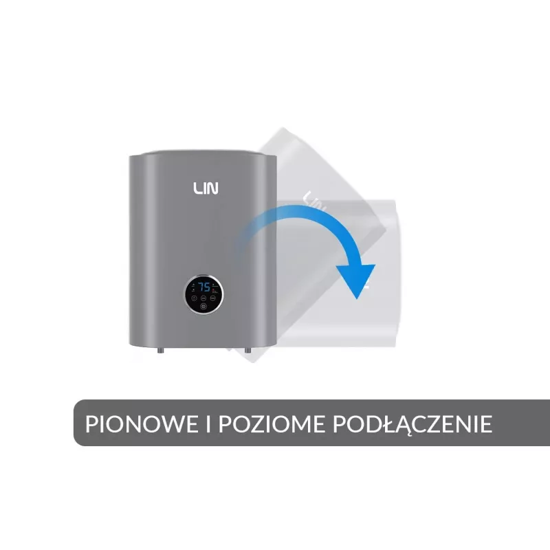 LI- Electric Water Heater LIN LIFVD1SMGY 30L UNIVERSAL Grey