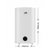 LI- LIFVD1SMWH 80L Universal White Electric Water Heater with Wi-Fi