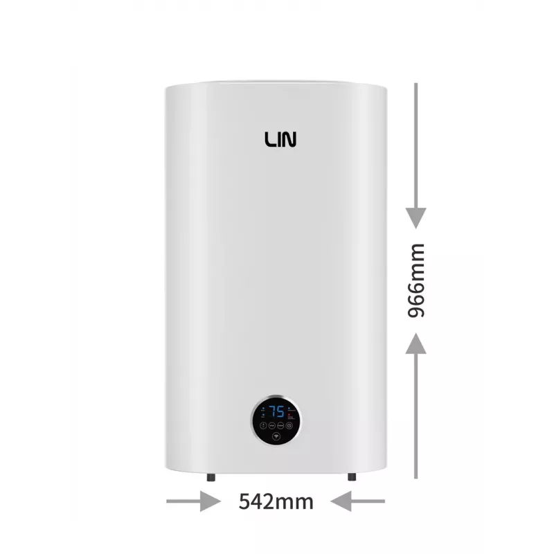 LI- LIFVD1SMWH 80L Universal White Electric Water Heater with Wi-Fi