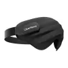 LiberNovo 3D Eye Mask – Breathable Memory Foam, 100% Blackout, Adjustable Strap, Black