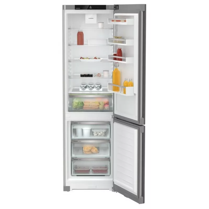 Liebherr CNsfd 5703 Fridge-Freezer Combination, 330 L, NoFrost, DuoCooling, Silver