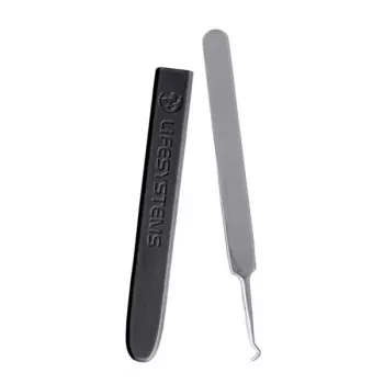 Lifesystems Tick Tweezers - Precision Stainless Steel Tick Remover for Humans and Pets with Protective Tube