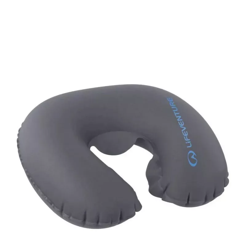 Lifeventure Compact Inflatable Neck Pillow – Black
