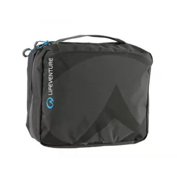 Lifeventure Large Toiletry Bag / Wash Holdall – Grey