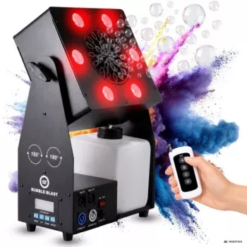 LIGHT4ME BUBBLE BLAST Stage Bubble Machine