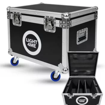 LIGHT4ME CLONE 1 CASE 2IN1 Transport Case for 2 x CLONE 1 Moving Heads