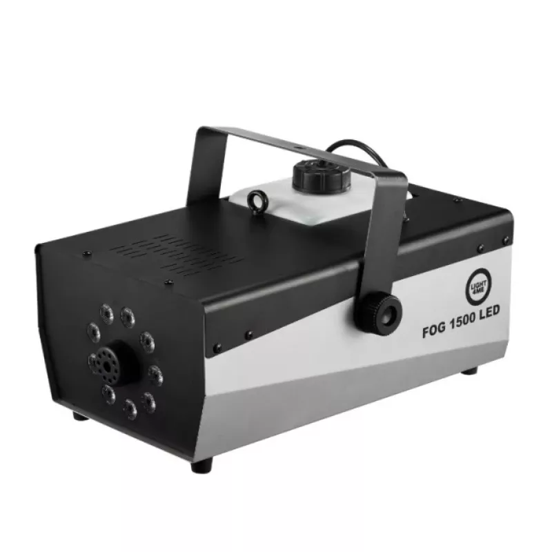 LIGHT4ME FOG 1500 LED V2 Fog Machine with Remote Control