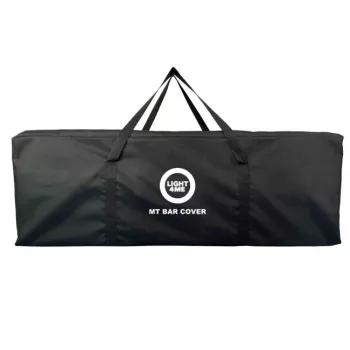 LIGHT4ME MT BAR COVER Solid Transport Cover for Lighting Bars up to 1000 mm, Padded 600D Nylon, Dual Zippers, Black