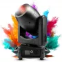 LIGHT4ME RAPID SPOT 200 Moving Head Light 200W LED with Gobo Wheels, Prism, DMX