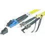 Lightwin 2m LC-ST Duplex OM3 Multimode Fiber Optic Patch Cable, LSZH, Black/Blue (LDP-50 LC-ST 2.0 OM3)