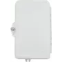 Lightwin HAK 8XSC/APC IP55 FTTx Wall Outlet for up to 8 Fibers, SC/APC Simplex or LC Duplex Adapters, 8x SC/APC Pre-installed, IP55 Weatherproof, Wall-Mount Fiber Termination Box