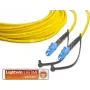 Lightwin LSP-09 LC-LC 20m OS1 Single-Mode Duplex Fiber Patch Cable, Yellow LSP-09 LC-LC 20.0
