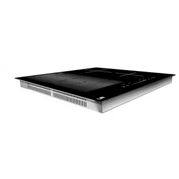 LIN LI-B47221 7200 W Induction Cooktop - 4 Zone Built-in Ceramic Glass Hob, Touch Control, Booster, Timer, Black