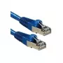 LINDY 20m Cat 6a SFTP PiMF LSZH Blue Patch Cable, RJ45 47155